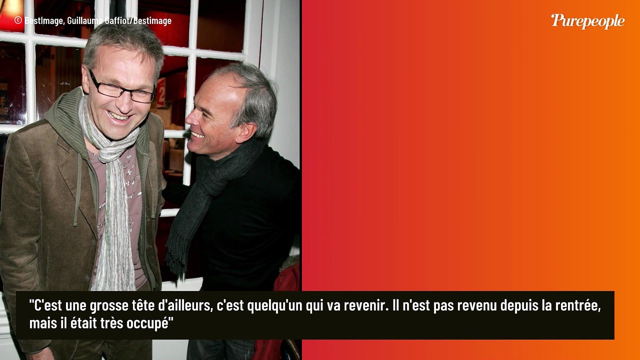 "Il n'est pas revenu depuis..." : Laurent Ruquier annonce le retour prochain d'un membre emblématique des Grosses Têtes sur RTL