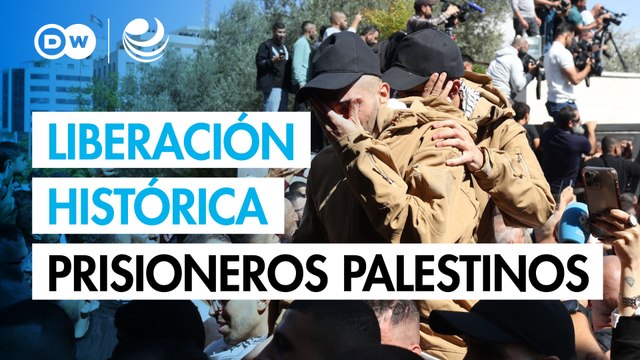 Israel libera a prisioneros palestinos