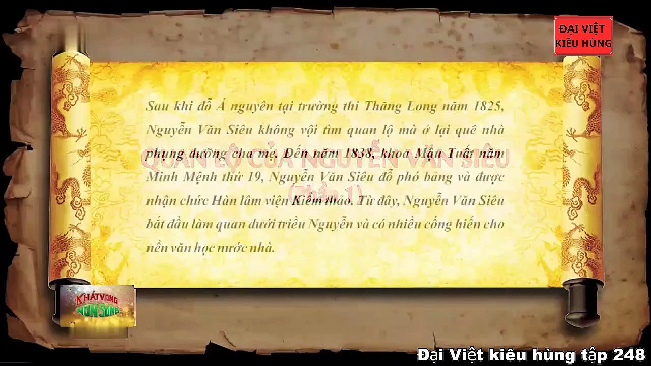 248 Đại Việt kiêu hùng - Nguyễn Văn Siêu và Tháp Bút - Đài Nghiên