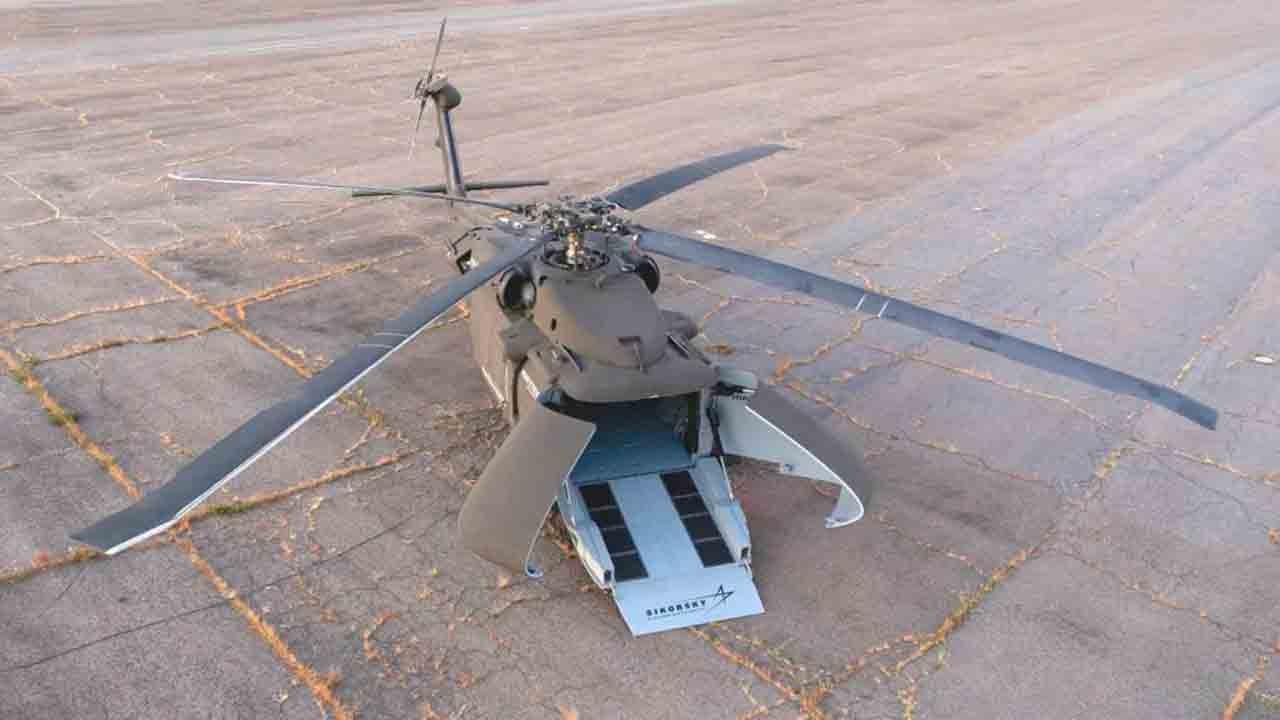 Video: Sikorsky presenterar U-Hawk – en obemannad version av den legendariska Black Hawk på AUSA 2025