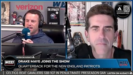 WEEI Afternoons: Drake Maye on the win streak