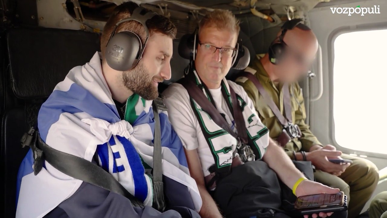 Reencuentro entre familiares y rehenes israelíes liberados por Hamás