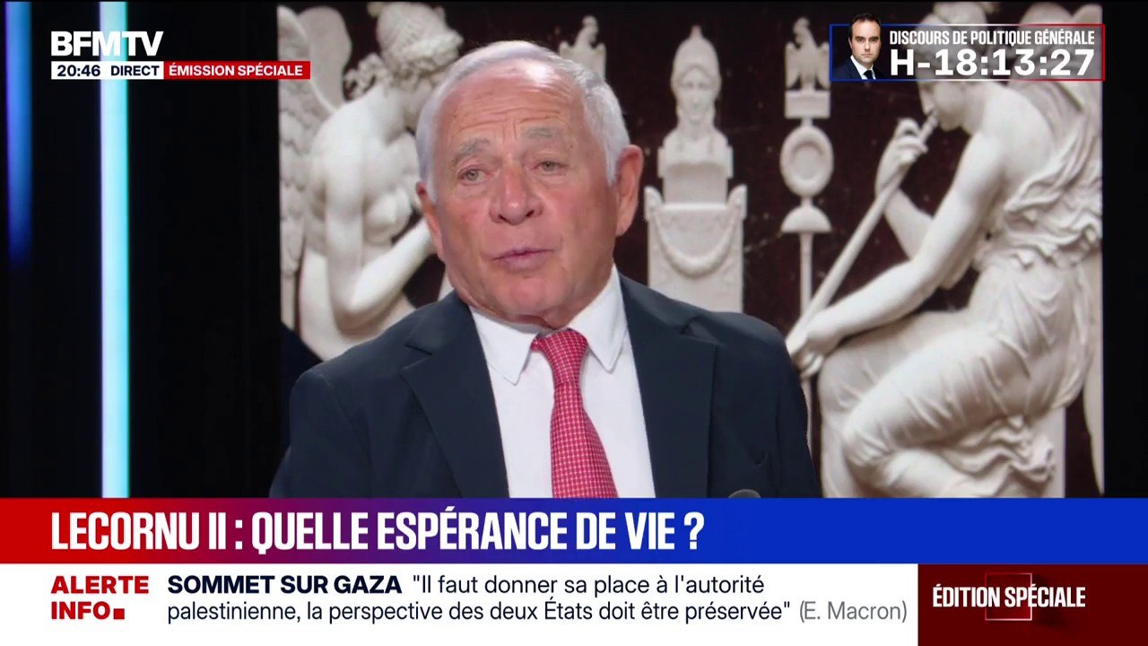 "Je pense que la dissolution est encore plus dramatique que la suspension" de la réforme des retraites, affirme François Patriat, sénateur Rassemblement des démocrates, progressistes et indépendants