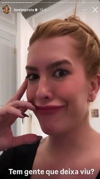 Lore improta tem reação surpreendente após ser criticada por passar o dia das crianças longe da filha; veja