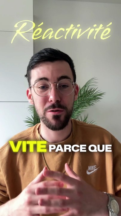 La réactivité, c’est pas un bonus. C’est notre base.