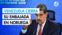 Venezuela cierra su embajada en Noruega tras el Nobel de la Paz a María Corina Machado