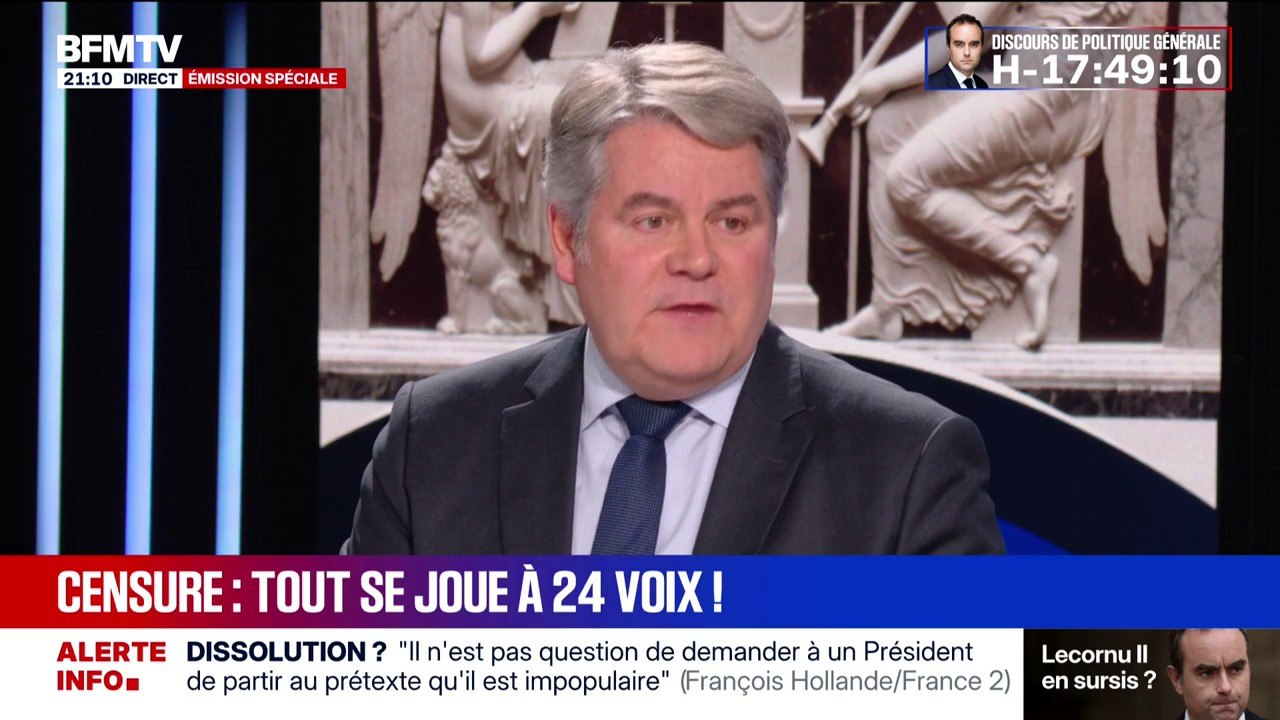 Faut-il suspendre la réforme des retraites? Pour Franck Louvrier, maire LR de La Baule, "c'est non"