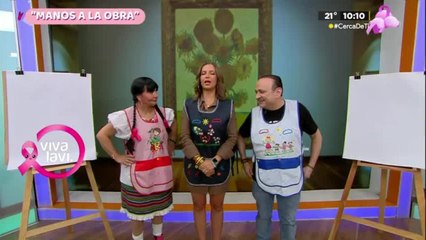 Olga Sana y Lalo España se enfrentan en "Manos a la obra"