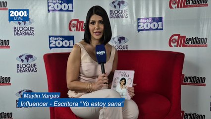 Maylin Vargas presenta su libro "Yo estoy sana": Su lucha contra el cáncer de mama