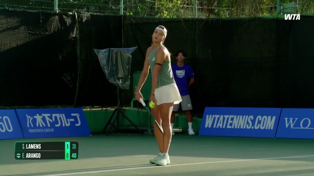 Suzan Lamens VS Emiliana Arango | WTA Highlights | Round of 32 | Osaka 2025