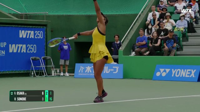 Naomi Osaka VS Wakana Sonobe | WTA Highlights | Round of 32 | Osaka 2025