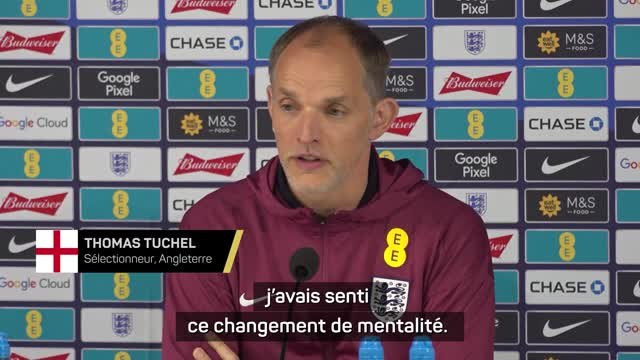 Angleterre - Tuchel veut confirmer le changement de mentalité