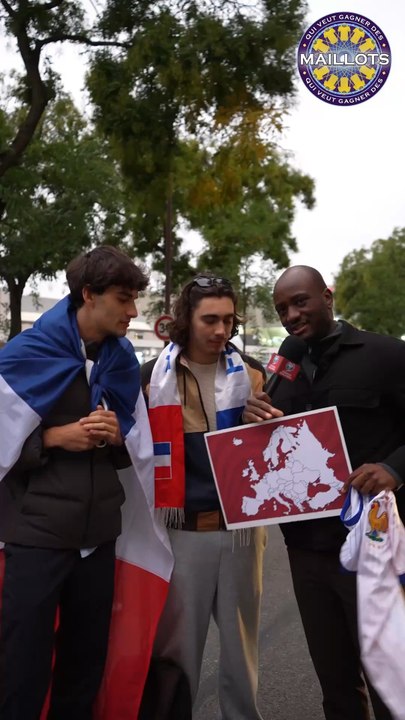 Je teste le niveau de géographie des supporters français