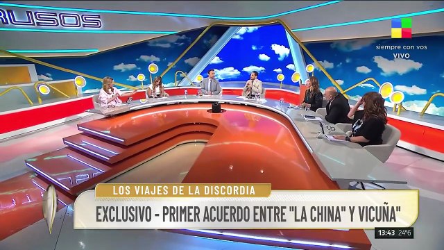 Primer acuerdo entre La China Suárez y Benjamín Vicuña por los viajes de sus hijos