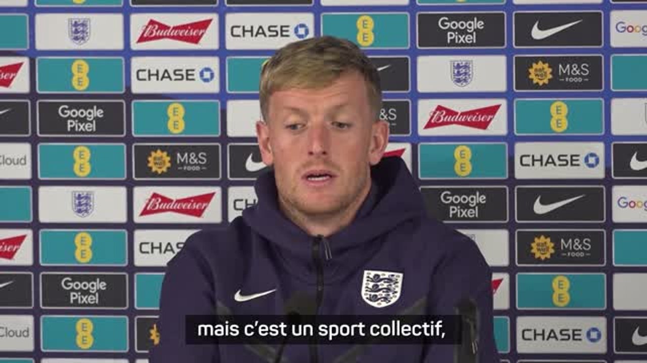 Angleterre - Pickford : "Pousser ce record encore plus loin"