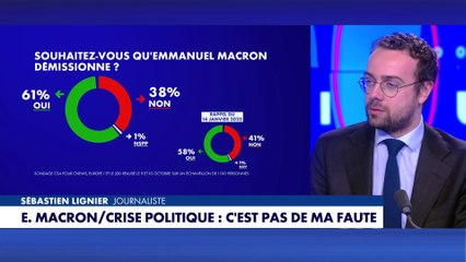 «Le Président fuit son bilan et ses responsabilités», affirme Sébastien Lignier