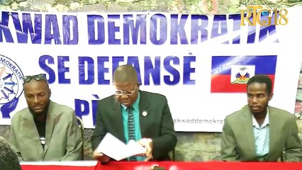 Eskwad Demokratik plede an favè yon dyalòg ak tout sektè pou lapè retounen nan peyi a