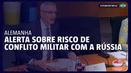 Inteligência da Alemanha alerta sobre risco de conflito militar com a Rússia