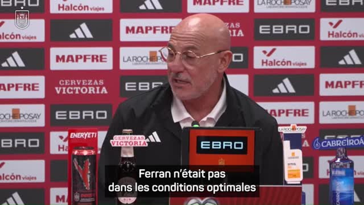 Espagne - Luis De La Fuente : "Ferran ? Une gêne, mais pas de blessure !"