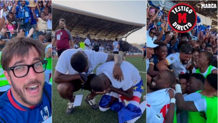 MARCA se cuela en la fiesta de Cabo Verde: "Queremos jugar contra España en el Mundial"