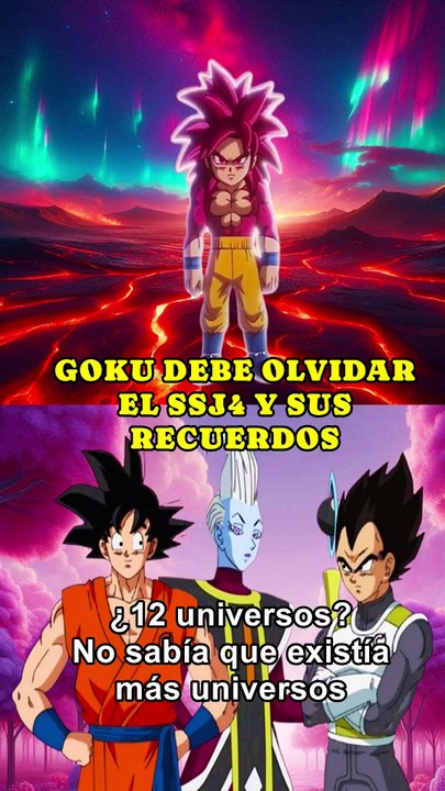 ¿Goku debe olvidar el ssj4 en dragon ball daima? ¿dragon ball super?