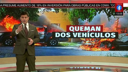 Reportan la queman dos vehículos en Celaya, Guanajuato
