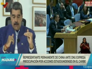 Presidente Maduro agradeció la solidaridad de Rusia y China en la reunión de emergencia del CSONU