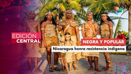 Pueblo indígena nicaragüense conmemoró el Día de la Resistencia Indígena
