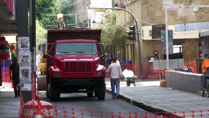 Colocarán concreto hidráulico en cuatro calles del Centro de Guadalajara