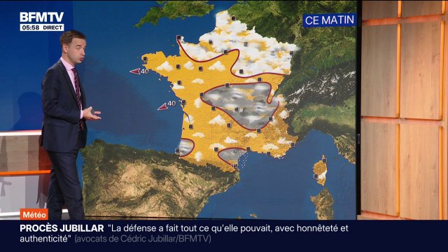 Météo: de la grisaille en matinée et des éclaircies dans l’après-midi, jusqu'à 24 degrés dans le sud-ouest
