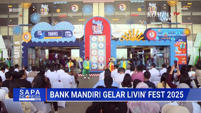 Sambut HUT Ke-27 Bank Mandiri Gelar Livin Fest 2025 | SAPA PAGI