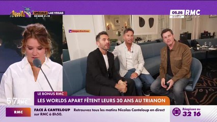 Le bonus RMC : Les Worlds Apart fêtent leurs 30 ans au Trianon - 17/10