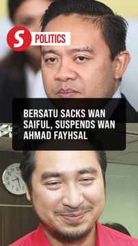 Bersatu sacks five including Wan Saiful, suspends Wan Ahmad Fayhsal