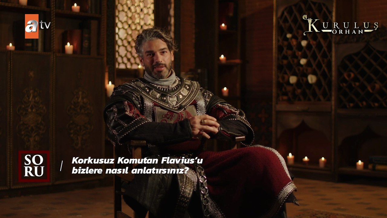 Dizimizin Flavius'u Şükrü Özyıldız'a sorduk⚔️ | Kuruluş Orhan Özel Röportaj Kuruluş Orhan || TRT Drama Update