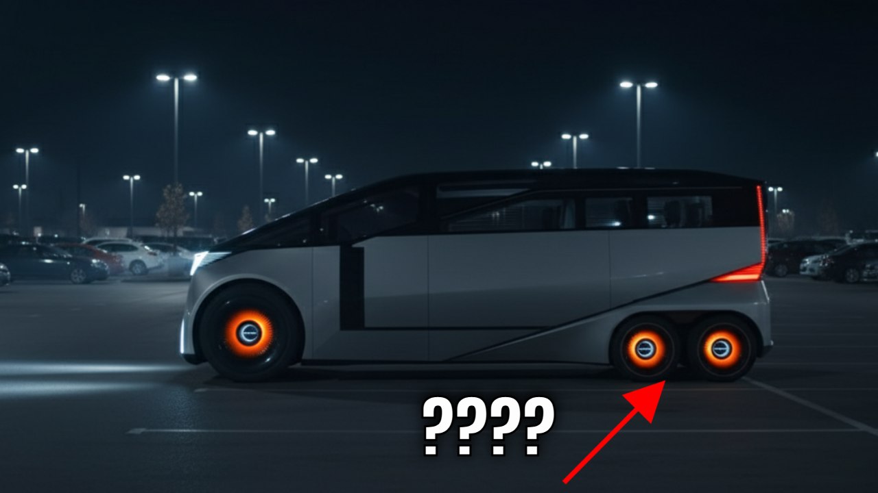 Sechsrädriger Luxus: Der Lexus LS wird zum futuristischen Elektro-Van