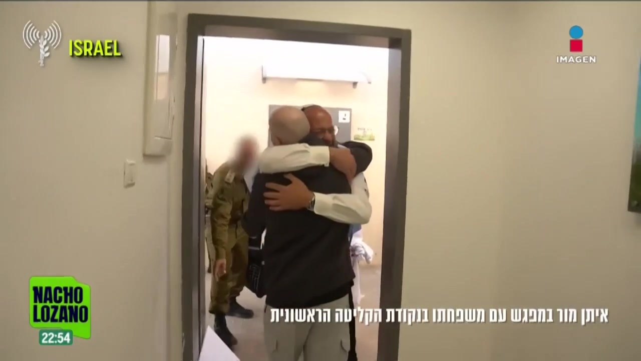 Entregan prisioneros palestinos y rehenes israelíes como parte del primer acuerdo de paz