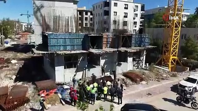 Depremin yıktığı Osmaniye kent merkezinde afet konutları yükseliyor