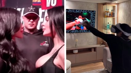 Karely Ruiz y su particular "entrenamiento" previo a su pelea del próximo sábado