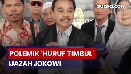 Roy Suryo Ungkap Salinan Ijazah Jokowi dari KPU DKI: 99,9 Persen Palsu, Hurufnya Mencuat Keluar.