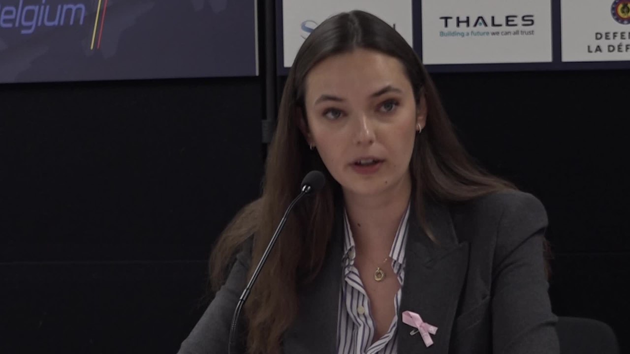 Eleonore Simonet : "Le F-35 introduit de nouvelles compétences industrielles et des technologies de pointe en Belgique"