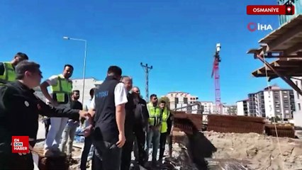 Depremin yıktığı Osmaniye kent merkezinde afet konutları yükseliyor