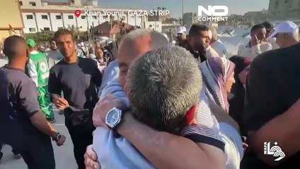 Ateşkes anlaşması ile serbest bırakılan Filistinli mahkumlar evlerine dönüyor