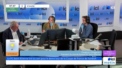 "Ça participe à l'histoire du club" : le président du FC Saint-Etienne qualifié au 6e tour de la Coupe du France