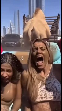 Camel Poops on Luxury Car in Dubai Traffic 😂 | Shocking Reaction of Tourists | Dubai Vlog 2025