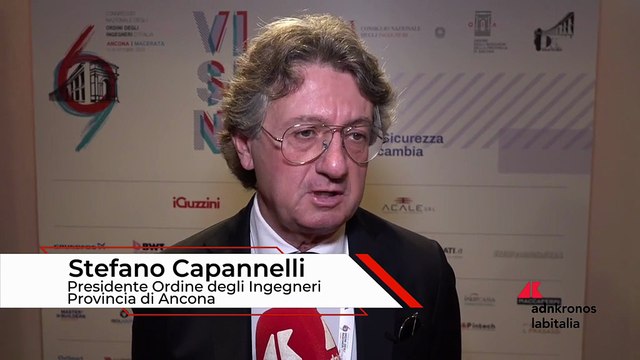 Stefano Capannelli, Presidente Ordine Ingegneri Ancona ‘oltre 106 ordini presenti a Congresso nazionale’