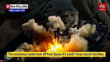SpaceX Launches Starship Megarocket On Successful Test Flight