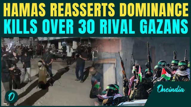 Hamas BETRAYS Trump’s Peace Deal? Unleashes Bloodshed in Gaza, kills 32 rivals after IDF withdraws