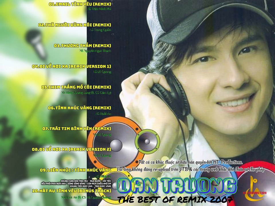 Album CD Đan Trường - The Best Of Remix (2007)