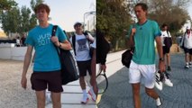 Tennis - Six Kings Slam 2025 - Jannik Sinner, Alexander Zverev et Stefanos Tsitsipas à l'entraînement à Riyad !