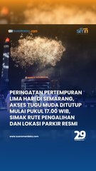 Peringatan Perang Lima Hari di Semarang, Akses Jalan Tugu Muda Ditutup!